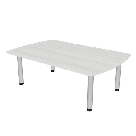 Skutchi Designs 45.25 in W, 71.5 in L, 29 in H, Engineered Wood Top, White HAR-AREC-46X72-PT-WC
